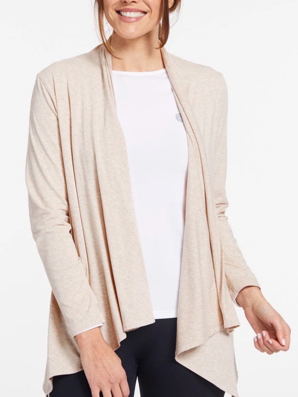Solbari Luxe Sun Wrap UPF 50+ in Oatmeal